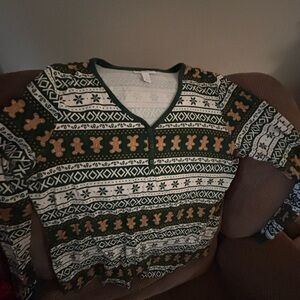 (Two Sets, XL) LC Lauren Conrad Women Holiday Pajamas